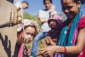 Brunnen in Nepal (c) Melanie Haas