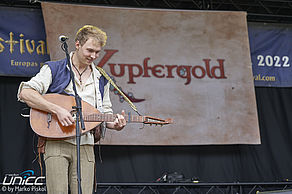 Konzertfoto von Kupfergold beim Festival Medival 2022