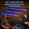 Das Titelbild der Episode 67 vom Podcast "Die Crunchtime". Ein dunkler, hölzerner Hintergrund. In blauen Neonlettern steht der Podcastname "DIE CRUNCHTIME" im Bild. Kleiner und darunter steht der Titel der aktuellen Episode sowie die drei wichtigsten Themen.