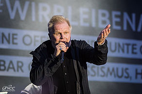 Herbert Groenemeyer bildet das Finale auf der #wirbleibenmehr Bühne