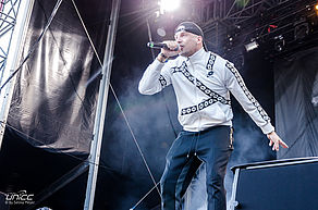 RAF Camora beim Kosmonaut Festival 2018