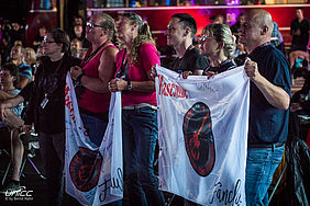 Auch Maschines Fanclub war beim Konzert dabei