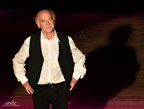 Konzertfoto von Art Garfunkel auf der An Evening Of Song And Stories Tour 2019 in der Stadthalle Chemnitz