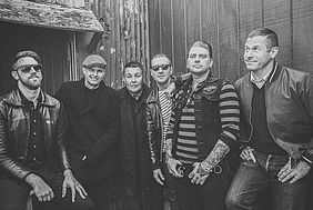 Pressebild der Band Dropkick Murphys