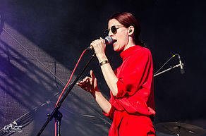 Kat Frankie beim Kosmonaut Festival 2018