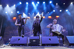 Konzertfoto von Korpiklaani beim Festival Medival 2022