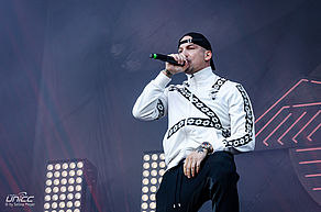 RAF Camora beim Kosmonaut Festival 2018