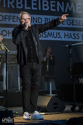 Herbert Groenemeyer bildet das Finale auf der #wirbleibenmehr Bühne