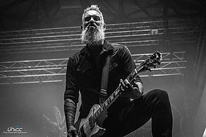 Konzertfoto von In Flames im Werk 2 in Leipzig