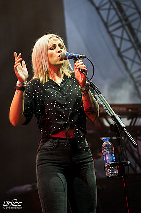 Amy Macdonald auf dem Chemnitzer Theaterplatz