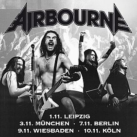 Tourplakat von Airbourne