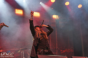 Konzertfoto von Korpiklaani beim Festival Medival 2022