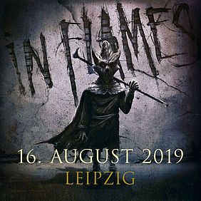 Konzertflyer zu In Flames am 16. August 2019 im Werk 2 Leipzig