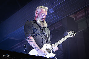 Konzertfoto von In Flames im Werk 2 in Leipzig