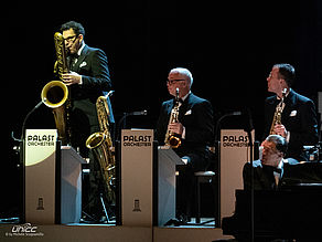 Konzertfoto von Max Raabe und Palast Orchester - Der perfekte Moment... wird heut verpennt in der Stadthalle Chemnitz