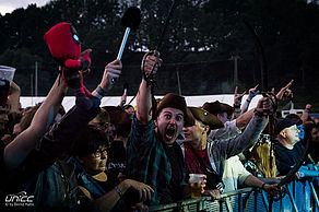 Ausgelassene Stimmung bei Alestorm