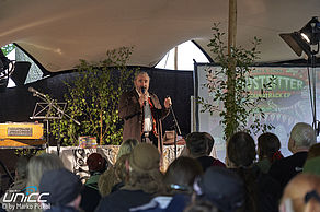 Impressionenfotos im Literaturzelt beim Festival Medival 2022