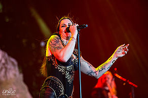 Konzertfoto von Nightwish auf der Decades Tour 2018