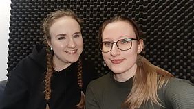 Podcast gedanken um mitternacht mit Anika Weber und nadine Luther