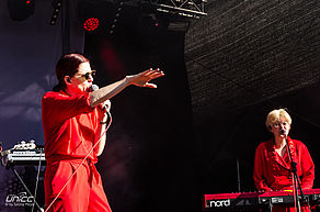 Kat Frankie beim Kosmonaut Festival 2018