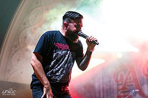 Konzertfoto von A Day To Remember auf der You're Welcome Tour 2022 im Haus Auensee in Leipzig