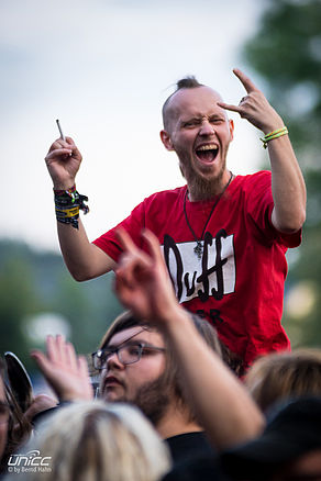 Gäste in Feierlaune bei Finntroll