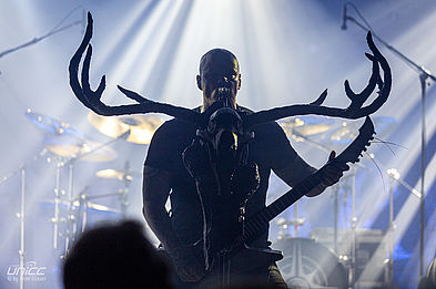 Konzertfoto von Wolfheart - Winterborn 10th Anniversary Show 2023 im Finlandia Club in Lahti (Finland)