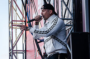 RAF Camora beim Kosmonaut Festival 2018