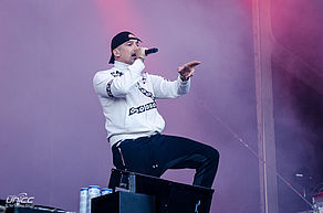 RAF Camora beim Kosmonaut Festival 2018