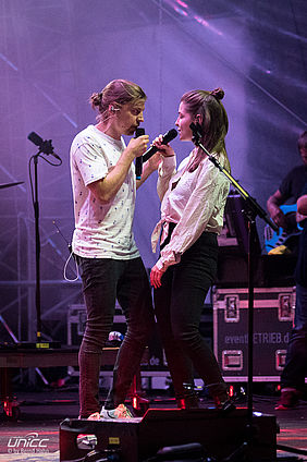 Philipp Poisel und Luisa Barbarro