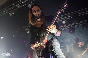 Konzertfoto von Eluveitie auf der Ategantor Tour 2019
