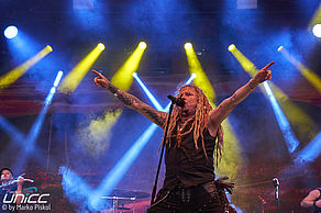 Konzertfoto von Korpiklaani beim Festival Medival 2022