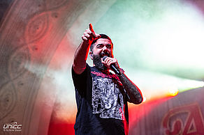 Konzertfoto von A Day To Remember auf der You're Welcome Tour 2022 im Haus Auensee in Leipzig